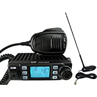 Los mejores  - Radio CB 27Mhz Transceptor + Antena magnética con Cable PL259 CRT Xenon
